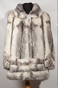 Полушубок из норки-крестовки. Фасон бабочка 2010